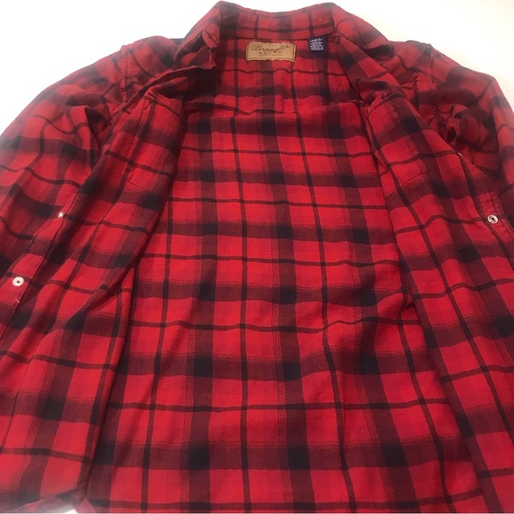 Wrangler women vintage retro western wear black pearl snap buttons size s - Picture 7 of 13